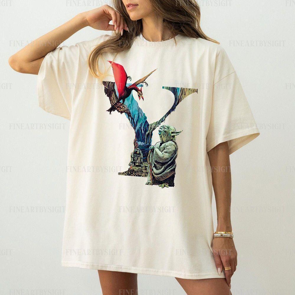 Y Is For Yoda Ralph Mcquarrie Dagobah Painting Star Wars Vuitino Shirt Y Is For Yoda Ralph Mcquarrie Dagobah Painting Star Wars Vuitino Shirt